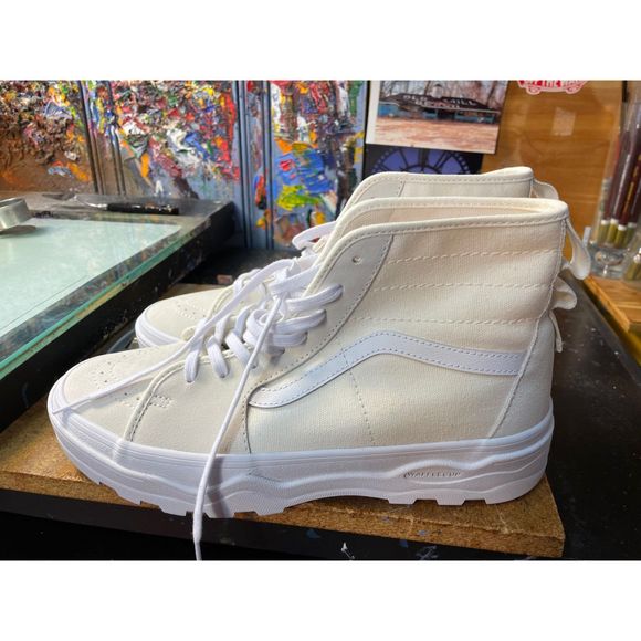 Vans Sentry SK8 Hi Marshmallow Size US 10 Men's New VN0A4P3KB88 Rare - Picture 1 of 7